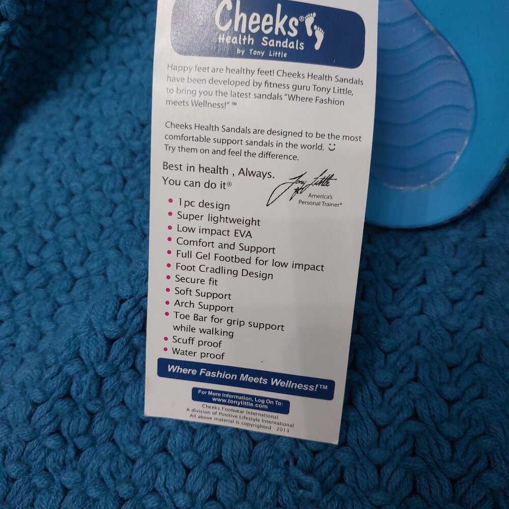 Cheeks Health Sandals by Torri Little